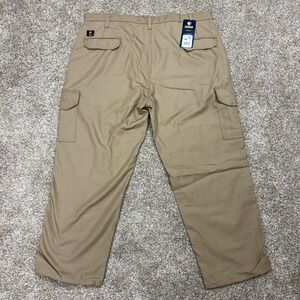 NEW Tyndale FR Cargo Tan Pants Mens 42x28 Cat 2 2112 Utility Workwear NFPA 2112